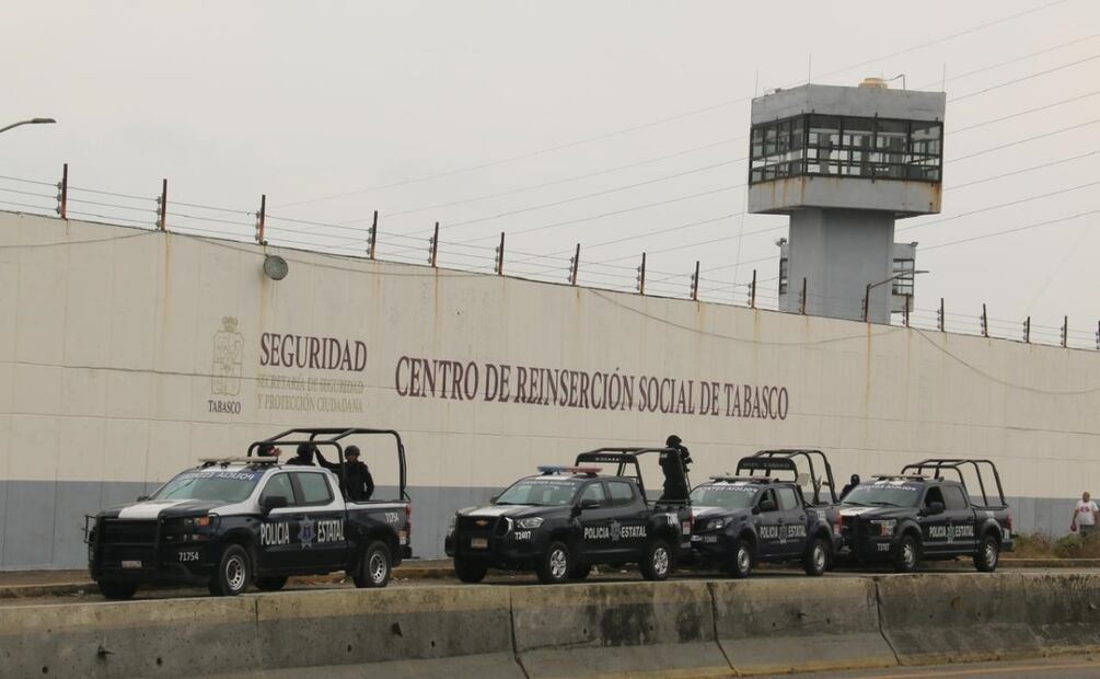 Operativo en Creset en Villahermosa, Tabasco. Foto: Luma López / EL UNIVERSAL