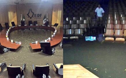 Fuertes lluvias inundan inmuebles al sur de la CDMX