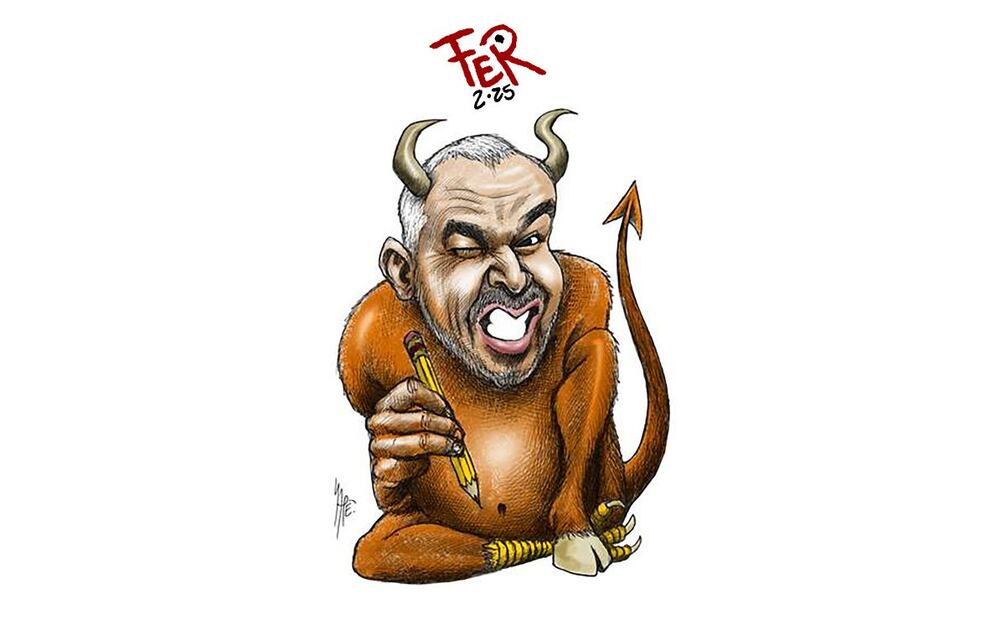 Fernando de Anda Gorráez “El Fer”.  |  Ilustración: Monero Rapé.
