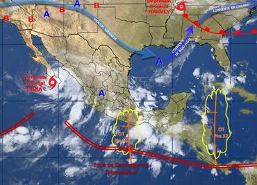 "Lidia” toca tierra en Puerto Cortés y Cabo San Lázaro, en BCS
