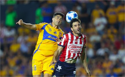 Tigres y Chivas empate en cerrado partido en el 'Volcán'