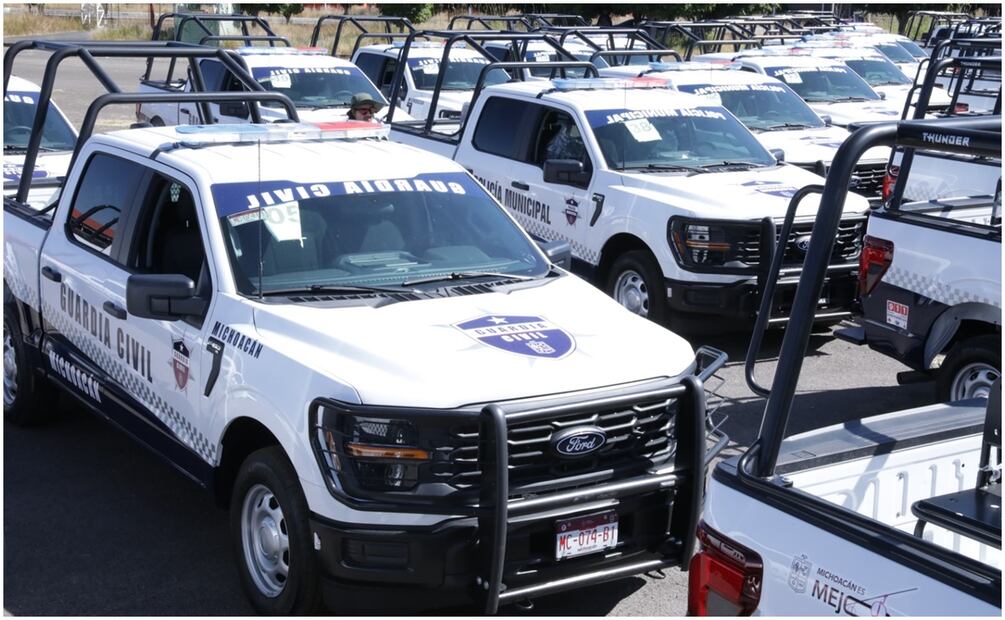 Las patrullas son para reforzar las labores que realizan las autoridades de seguridad  (22/11/2024). Foto: Especial
