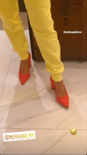 Aislinn Derbez muestra cómo llevar un atrevido look con pants y tacones 