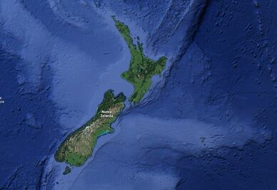 Sismo de 6.4 grados sacude las islas Kermadec de Nueva Zelanda