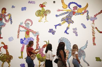 Chucho Reyes exhibe sus colores y trazos libres en el Museo Cabañas