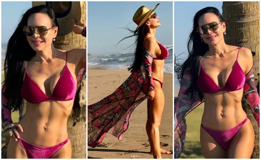 Maribel Guardia celebra con fotos en bikini sus 66 años.