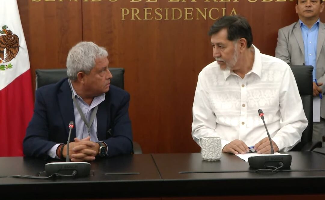 Carlos Velázquez de León ofreció una disculpa pública al presidente del Senado. Foto: Especial 
