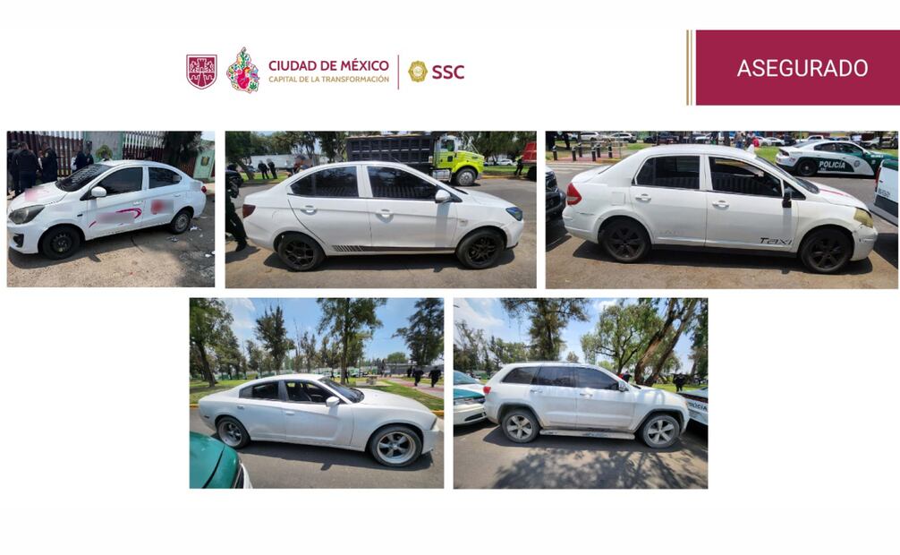 Autos usados de taxis irregulares (10/06/2025). Foto: Especial