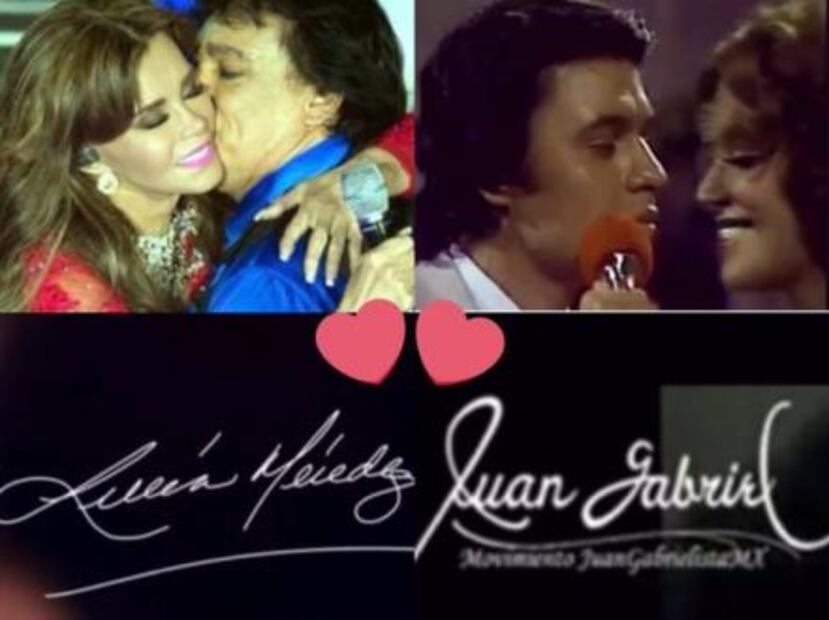 Lucía Méndez comparte su último beso con Juan Gabriel