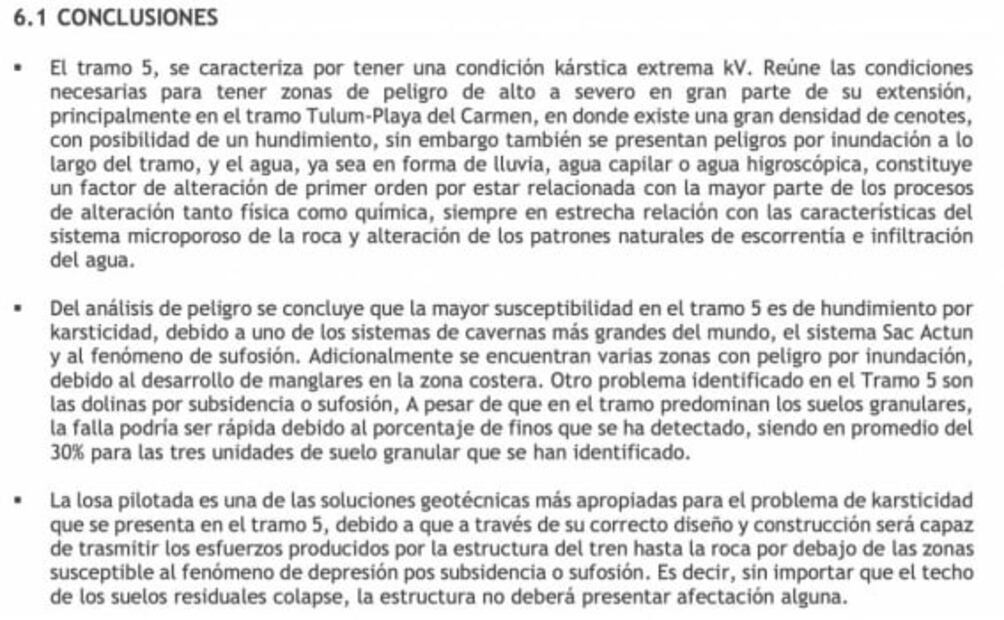 Guacamaya Leaks revelan riesgo de colapso en tramo 5 del Tren Maya