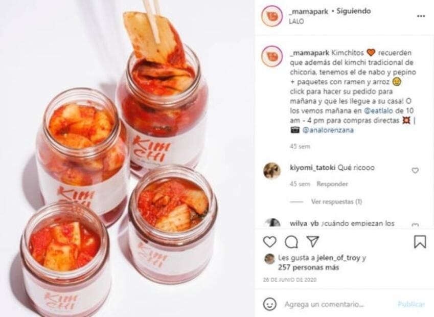 Mamá Park, más que un frasco de kimchi, es una muestra de amor