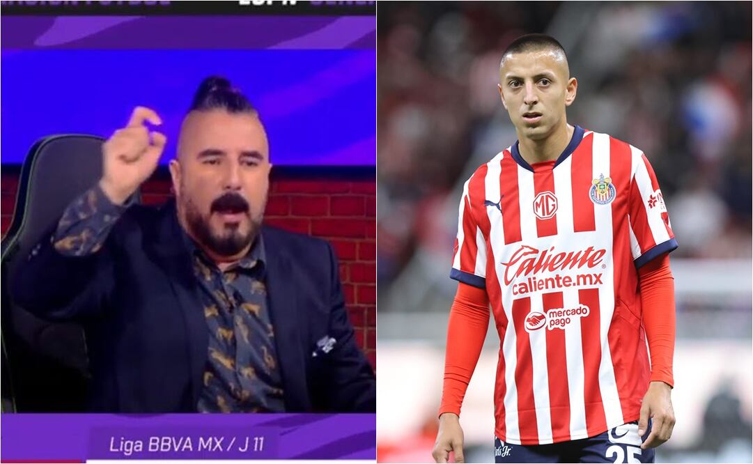 Álvaro Morales arremetió contra el jugador de las Chivas. FOTO: ESPECIAL
