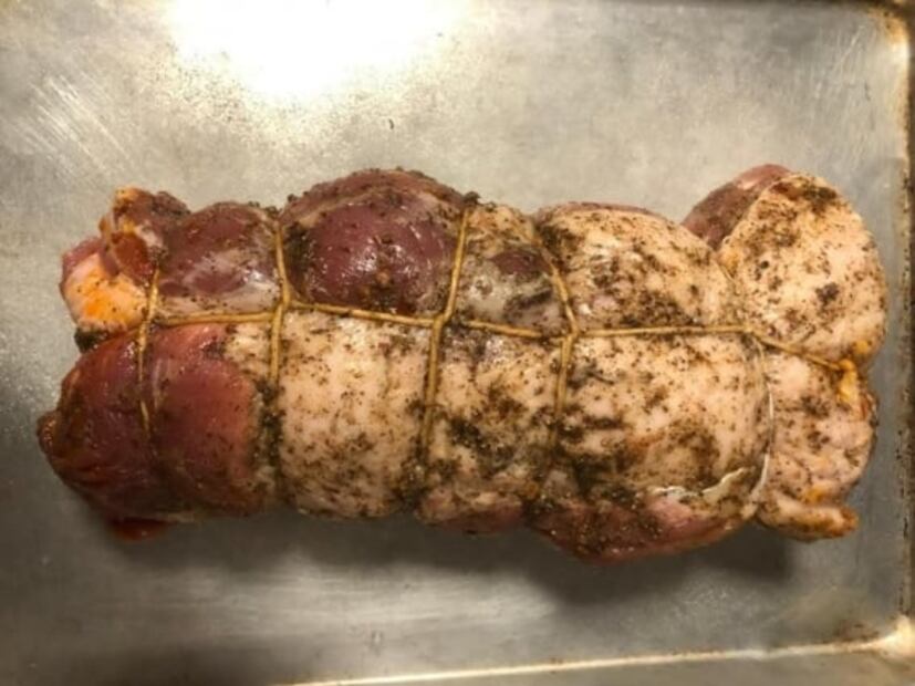#Receta de lomo de puerco relleno del chef Carlos Gaytán