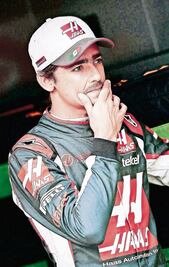 Gutiérrez, molesto con Haas