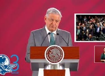 Manifiesta AMLO descontento por minuta que deja fuero a legisladores