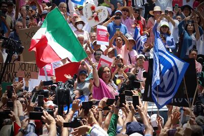 Xóchitl llama a una “hazaña ciudadana” para ganar la Presidencia en 2024