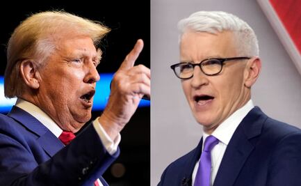 Donald Trump se burla de Anderson Cooper; emplea nombre femenino en alusión a su homosexualidad
