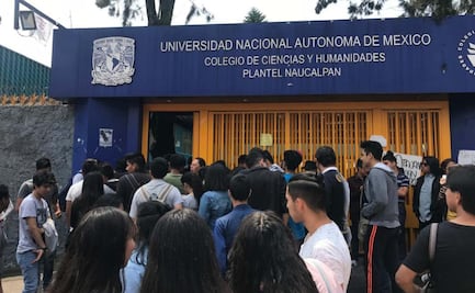 Remiten a alumnos del CCH Naucalpan al penal de Barrientos; detonaron armas de fuego y petardos dentro del plantel