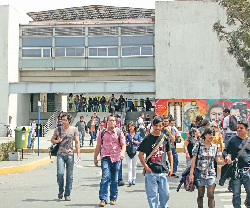 En la UACM hay 830 profesores, mil 150 trabajadores administrativos y 16 mil estudiantes. Foto: ARCHIVO EL UNIVERSAL