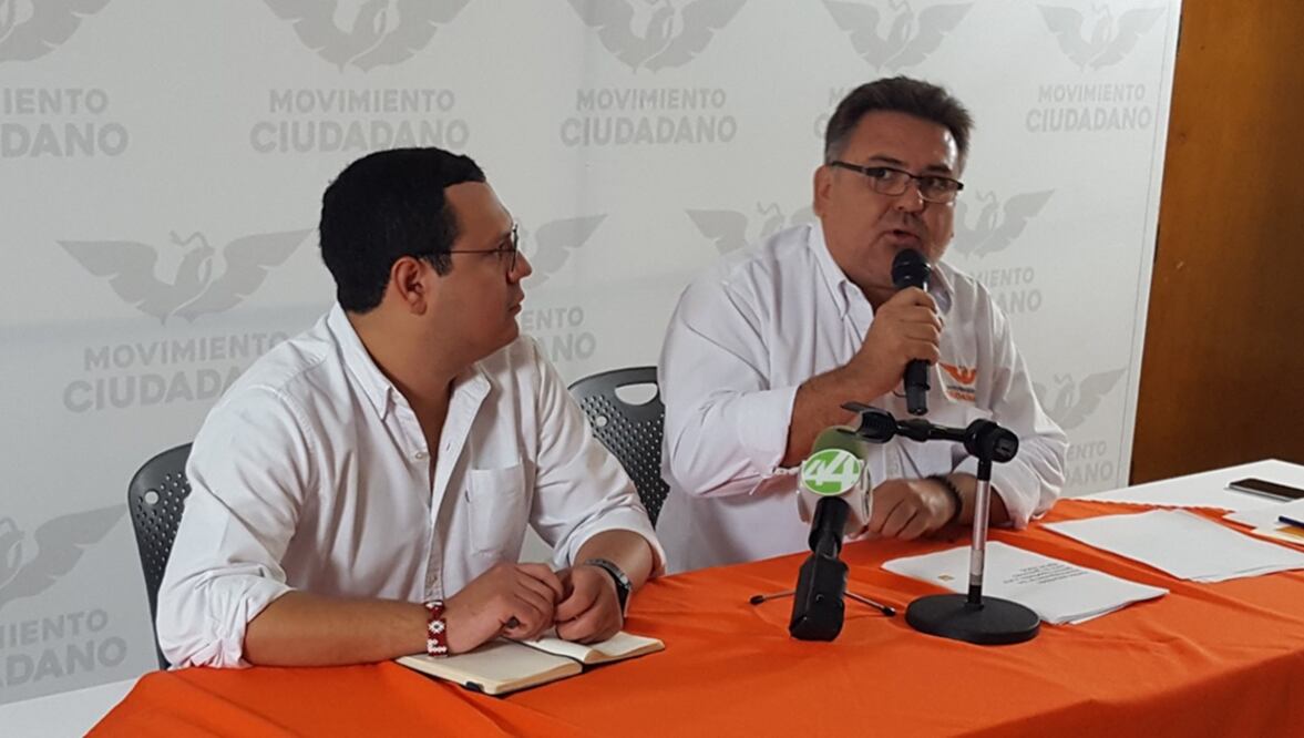 uillermo Medrano, coordinador estatal de MC (Foto: Twitter @MovCiudadanoJal)