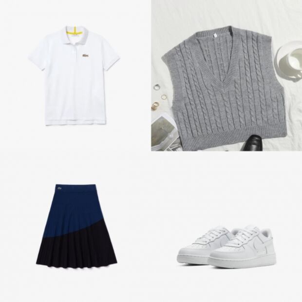 Qué tenis usar según la falda que elijas para tu look