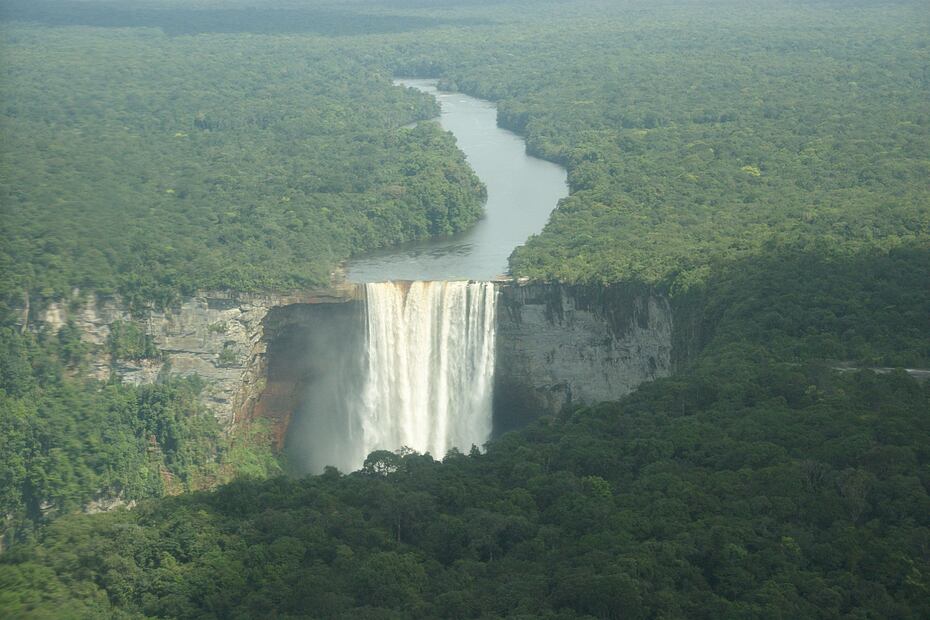 Cataratas de Kaieteur. Foto: Pixabay