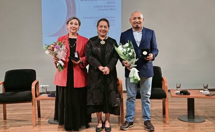 Leticia Alvarado y Vicente Silva reciben Medalla Bellas Artes