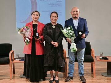 Leticia Alvarado y Vicente Silva reciben Medalla Bellas Artes