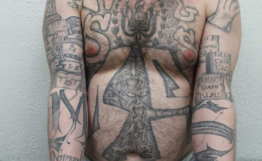 A “El Lunático” se le identifica como miembro de la Mara Salvatrucha 13 (22/3/2025). Foto: Especial