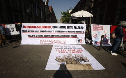 Huelga en Universidad de Chapingo cumple 23 días; trabajadores exigen mejores presentaciones y cese de hostigamiento laboral