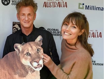 Sean Penn se casa en secreto con Leila George, su novia 32 años menor