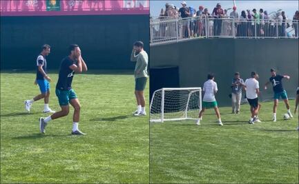 VIDEO: El increíble gol "de taquito" de Novak Djokovic jugando al futbol
