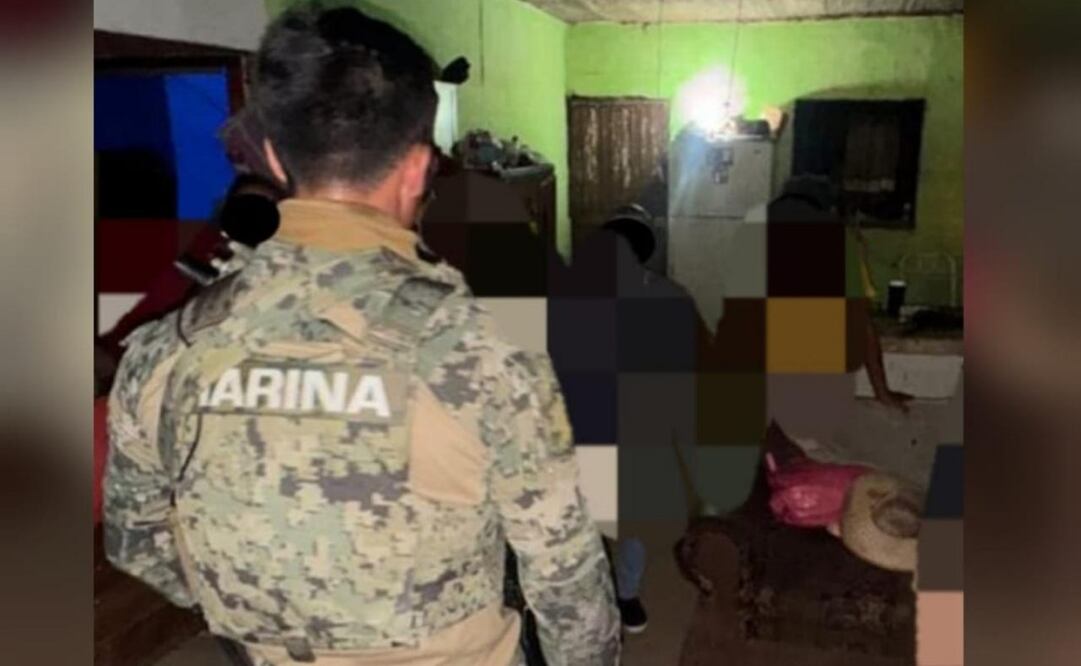 Rescatan a 8 personas privadas de libertad en Sinaloa (21/07/2025). Foto: Especial