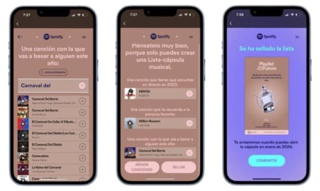 Qué son las playlist del futuro de Spotify y cómo hacer una