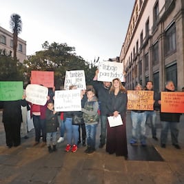 Trabajan con temor en Los Pinos