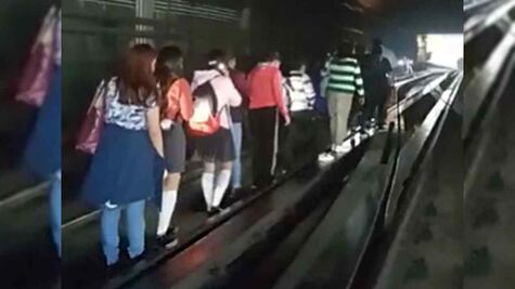 Metro CDMX: ¿Qué provocó el caos en Línea 3 y 7?, VIDEOS