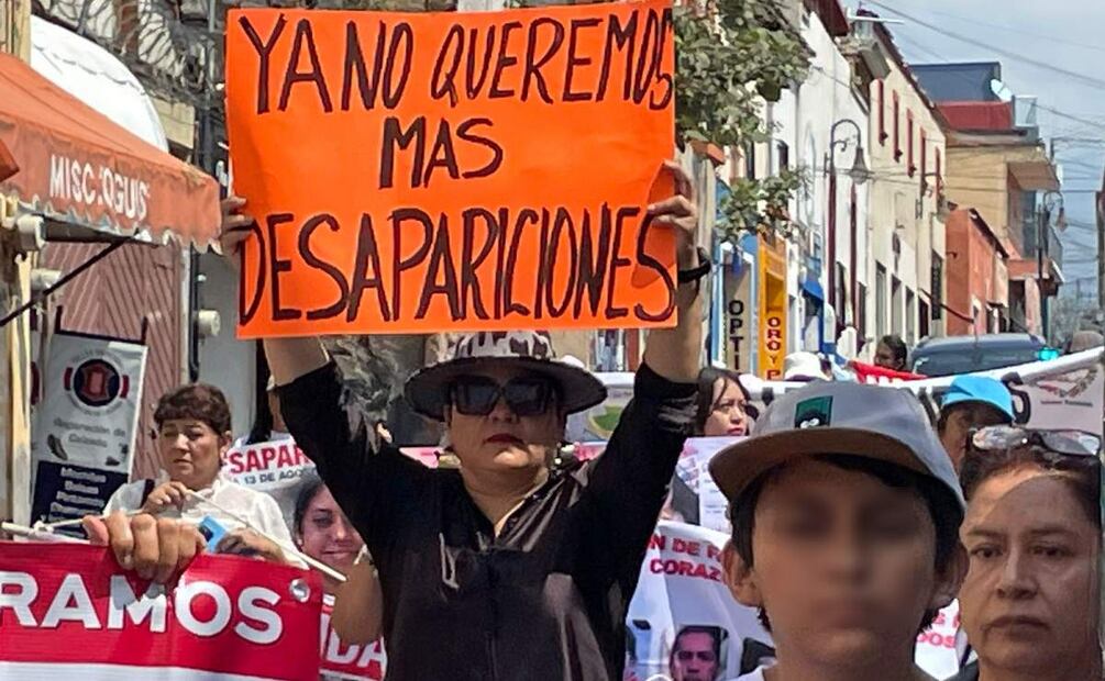 Madres buscadoras tomaron las calles de Morelos este 10 de Mayo para exigir justicia ante la desaparición de sus hijos e hijas (10/05/2025). Foto: Justino Miranda / EL UNIVERSAL