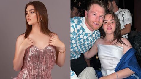 Emily Álvarez, hija de Canelo luce como princesa modelando vestidos de quinceañera