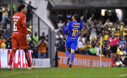 América pierde frente a Tigres en la ida de los Cuartos de Final