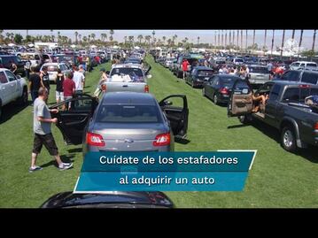 Las 5 estafas más comunes cuando compras un auto usado