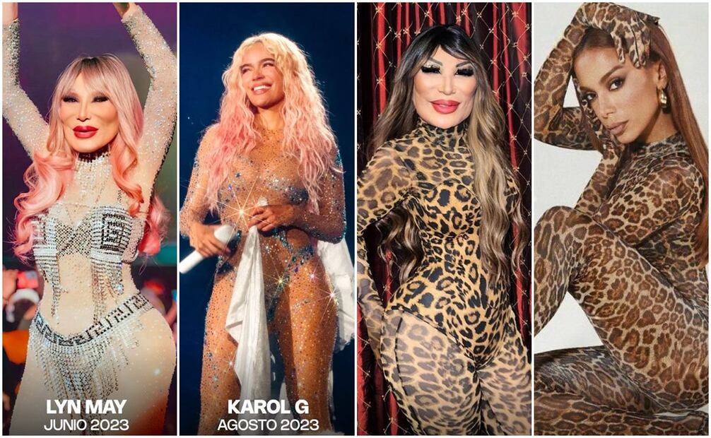 Lyn May se lanza contra Karol G y Anitta por "no ser originales" y copiarle sus vestuarios.
