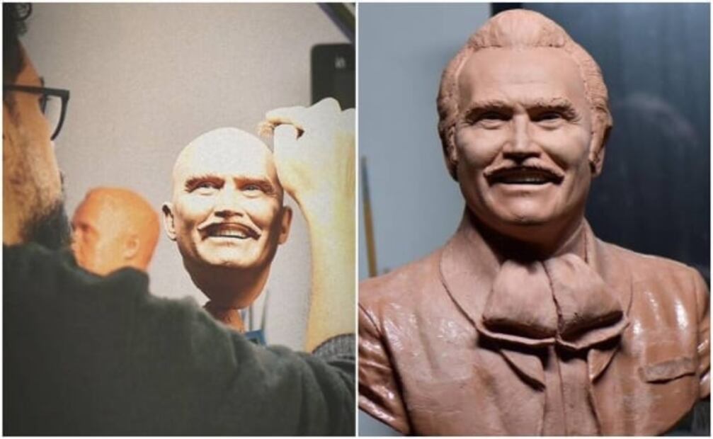 ¿Vicente Fernández, eres tú?, sorprende tremenda escultura del cantante