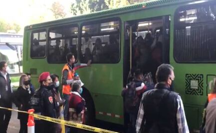 Tras caos, envían más unidades RTP por cierre de estaciones en Línea 1 del Metro 