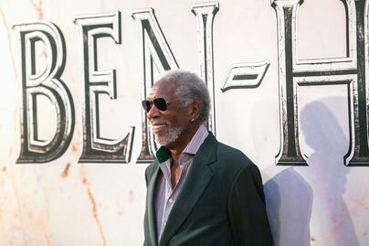 Morgan Freeman pasea entre mortales