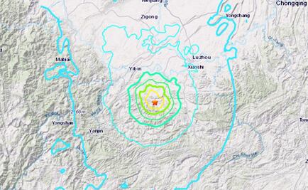 Sismo de 5.9 deja dos muertos y 19 heridos en China