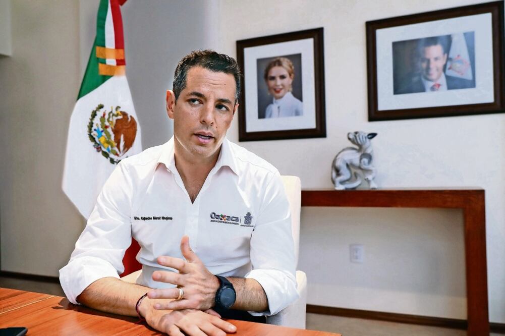 El priísta Alejandro Murat Hinojosa, gobernador del estado de Oaxaca (ARCHIVO EL UNIVERSAL)