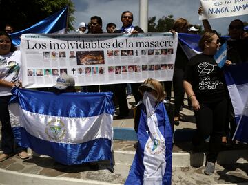 Nicaragua conmemora aniversario de Revolución sandinista en medio de protestas