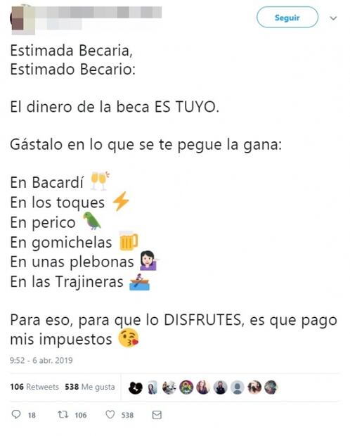 "Estimado becario", la discusión en redes sobre el destino de las becas de AMLO