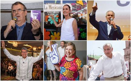 Sigue EN VIVO las actividades de las corcholatas presidenciales y del Frente opositor hoy 7 de agosto