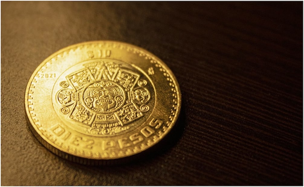 Moneda de 1o pesos. Foto: pixabay